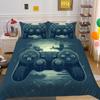 3D Game Console Printing Bedding Set Twin Size Bed Set Cover Children Fashion Design Pillowcase High Quality Bedspread