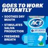 ACT Xylitol, 20-Count Dry Mouth Moisturizing Gum, Single Pack