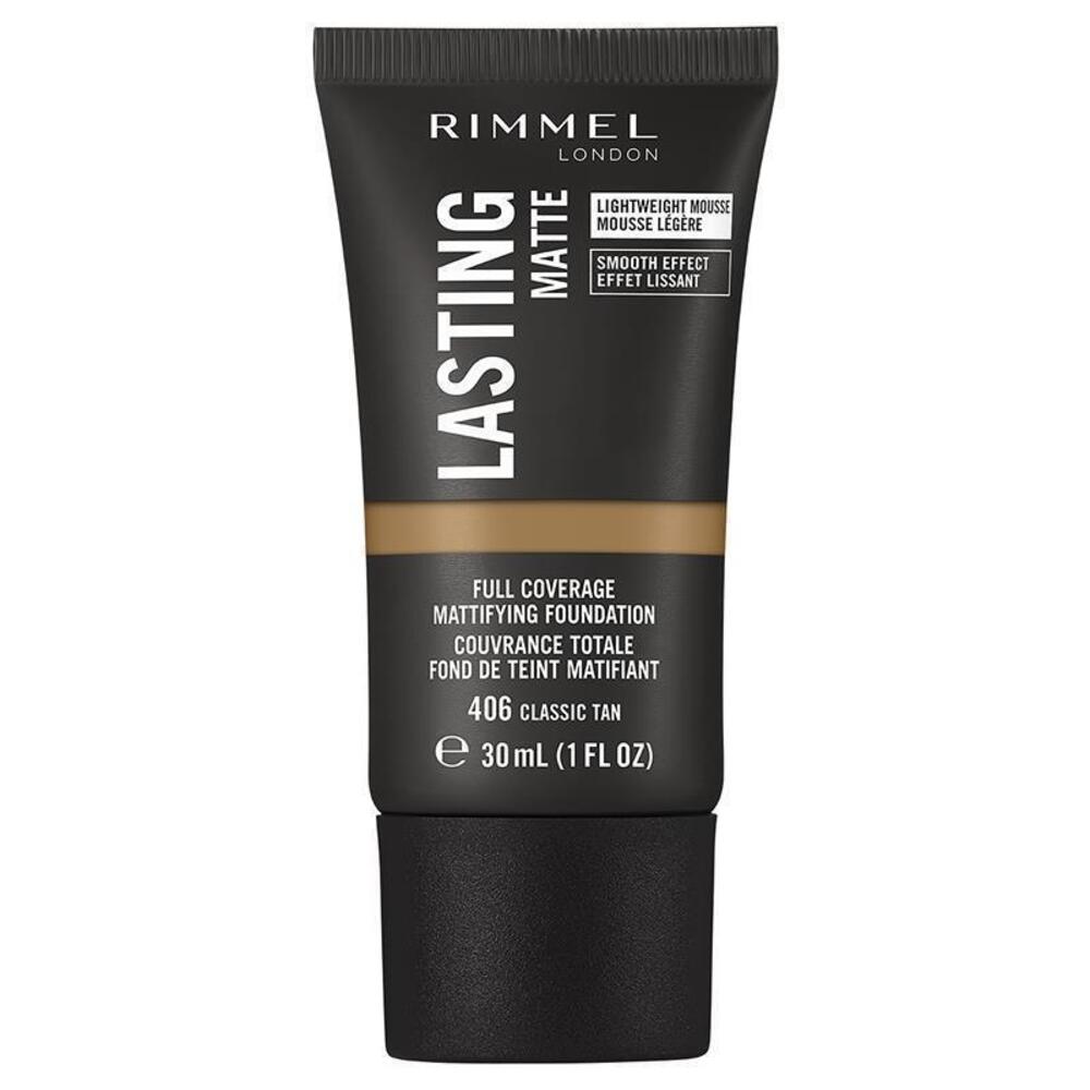 

Rimmel Lasting Matte Foundation 406 Classic Tan