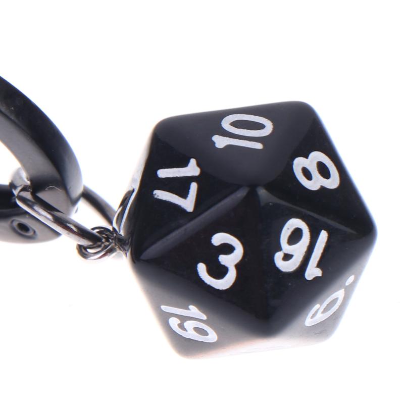 Ceramic Chip Lucky Dice Keychain Gaming Club Chip Pendant Multi Functional Round Chip Key Holder Pendant Keyring