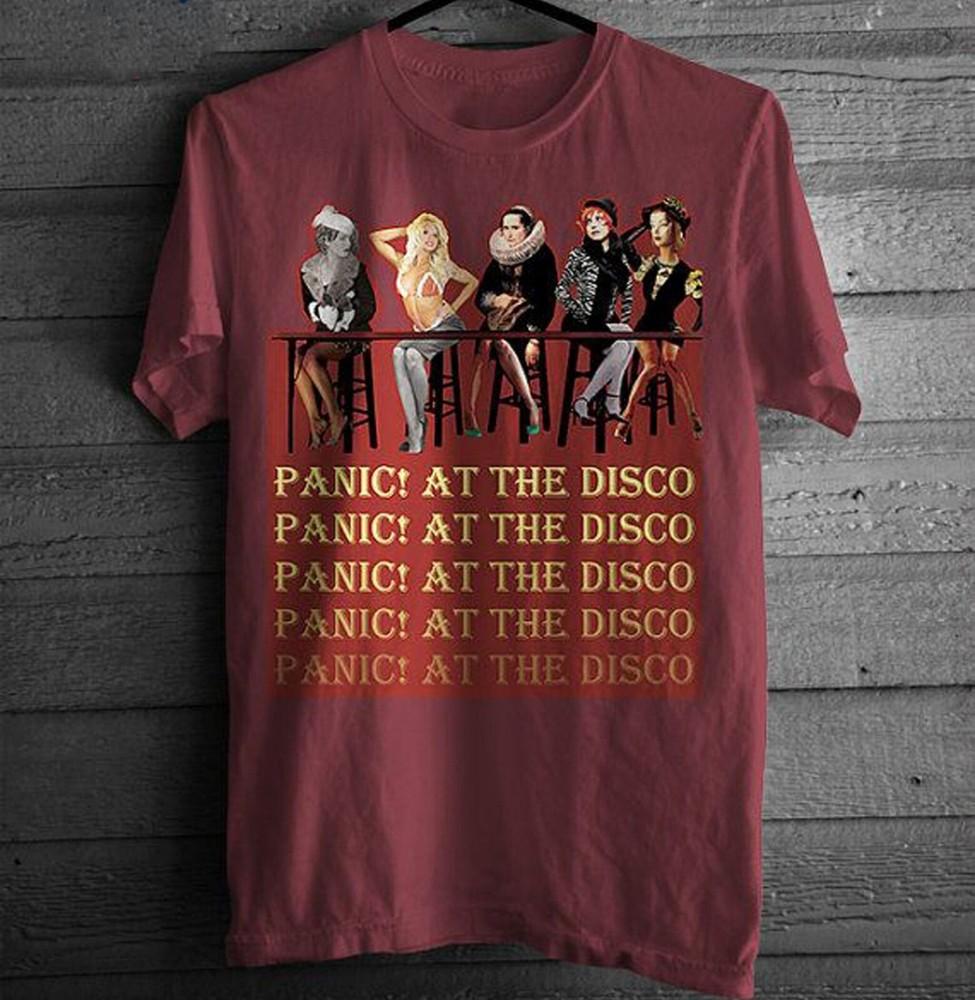 

A Fever You Can#039;t Sweat Out Panic At The Disco Red Unisex Full size Shirt Unisex T-Shirt XL
