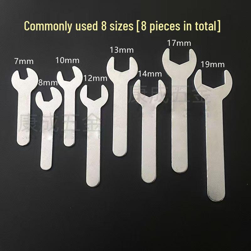 Llave hexagonal de extremo abierto desechable ultradelgada para artículos sanitarios