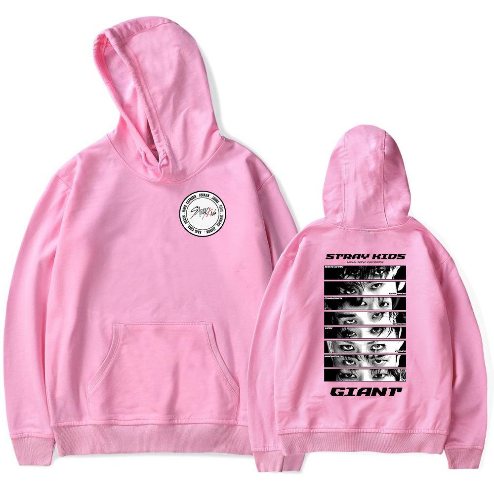 New Fashion for Fans of Stray Kpop Printed Sweatshirt Outdoor Sport Cosplay Pullovers Hoodie Cosplay Costume