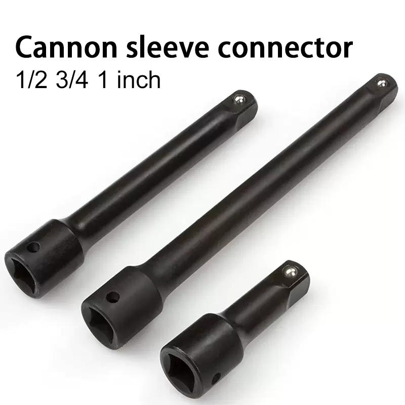 

1 шт. 1/2 3/4 1 дюйм сверхпрочный длинный удлинитель трещоточный ключ ударный удлинитель головки пневматический инструмент 75 125 150 200 300 400 мм