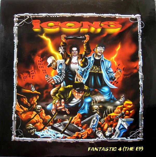 

12inch Record ICONS - Fantastic 4 (The EP) IAV4099006 Icon Armada Vis 1998 US Soul/Funk Used