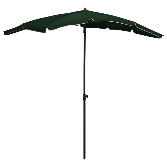 VidaXL Parasol de Jardin avec Mât Parasol de Patio Pare-soleil de Terrasse Parasol d'Extérieur Anti-UV Anti-décoloration 315552