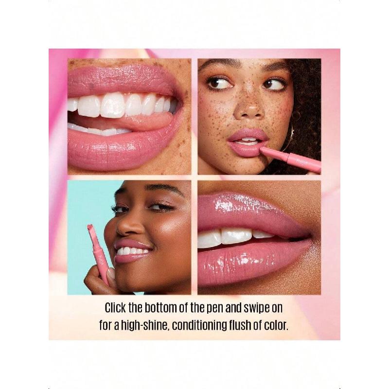 

Kaja Блеск для губ - 1,18 мл, Высокоглянцевый блестящий финиш, Увлажняющая формула, Нелипкая текстура, Долговечный блеск, От полупрозрачного до среднего покрытия 02 Sweet Talk