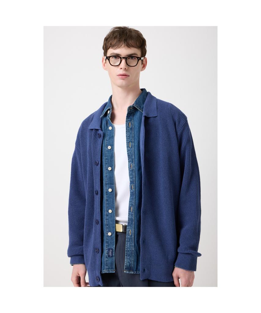 Henry Cottons Shirt-Style Cardigan_Ahwam25501Bux