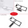 For Land Rover Range Rover Evoque 2011-19 ABS Chrome/Carbon Fiber Center Control Panel Cover Decorative Sticker Car Accessories