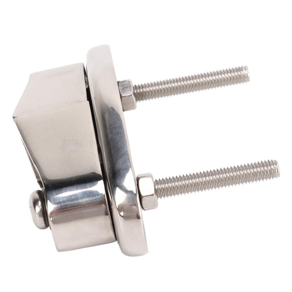 Stainless Steel Cam Clamp Silver Lightweight Polished Marine Plywood Accessories