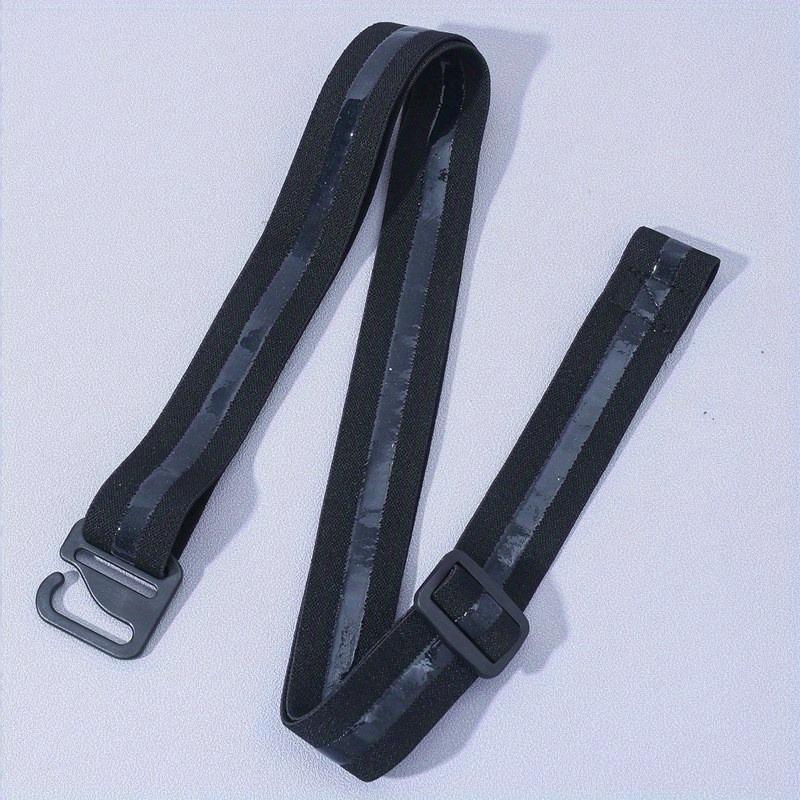 Men'S Nylon Shirt Stays with Anti-Slip Elastic Grip and Adjustable Buckle - Non-Textile Weaved Shirt Holder Straps