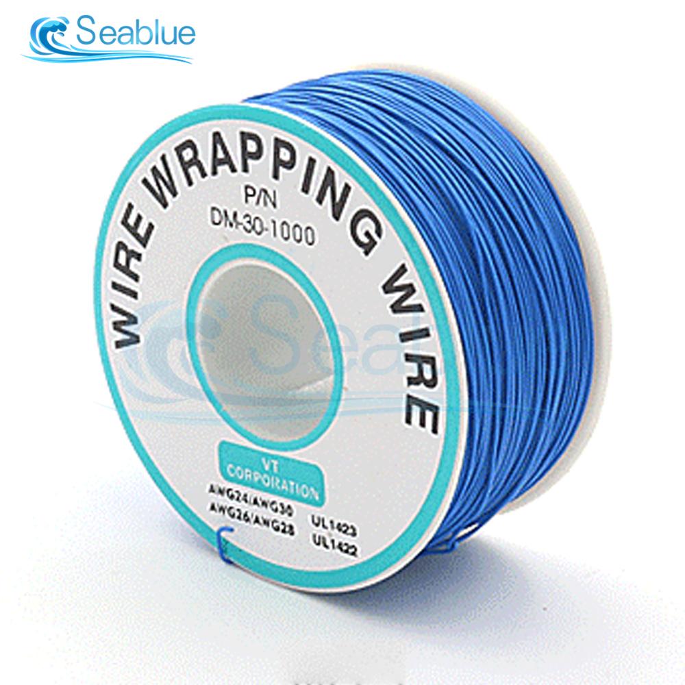 250m sârmă de înfășurare 30AWG placată cu cupru B-30-1000 cablu placa de test jumper izolație conector conductor electronic