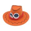 Reverse Gleiche Farbe Feuerfaust Ace Cosplay One Piece Japanische Animation Bühnenauftritt Gleicher Cartoon Geschenk Hut