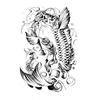 Tattoo-Aufkleber Blume Arm Halber Arm Wasserübertragung Wasserdichter Tattoo-Aufkleber Glückverheißende Bedeutung Chinesischer Stil Tattoo