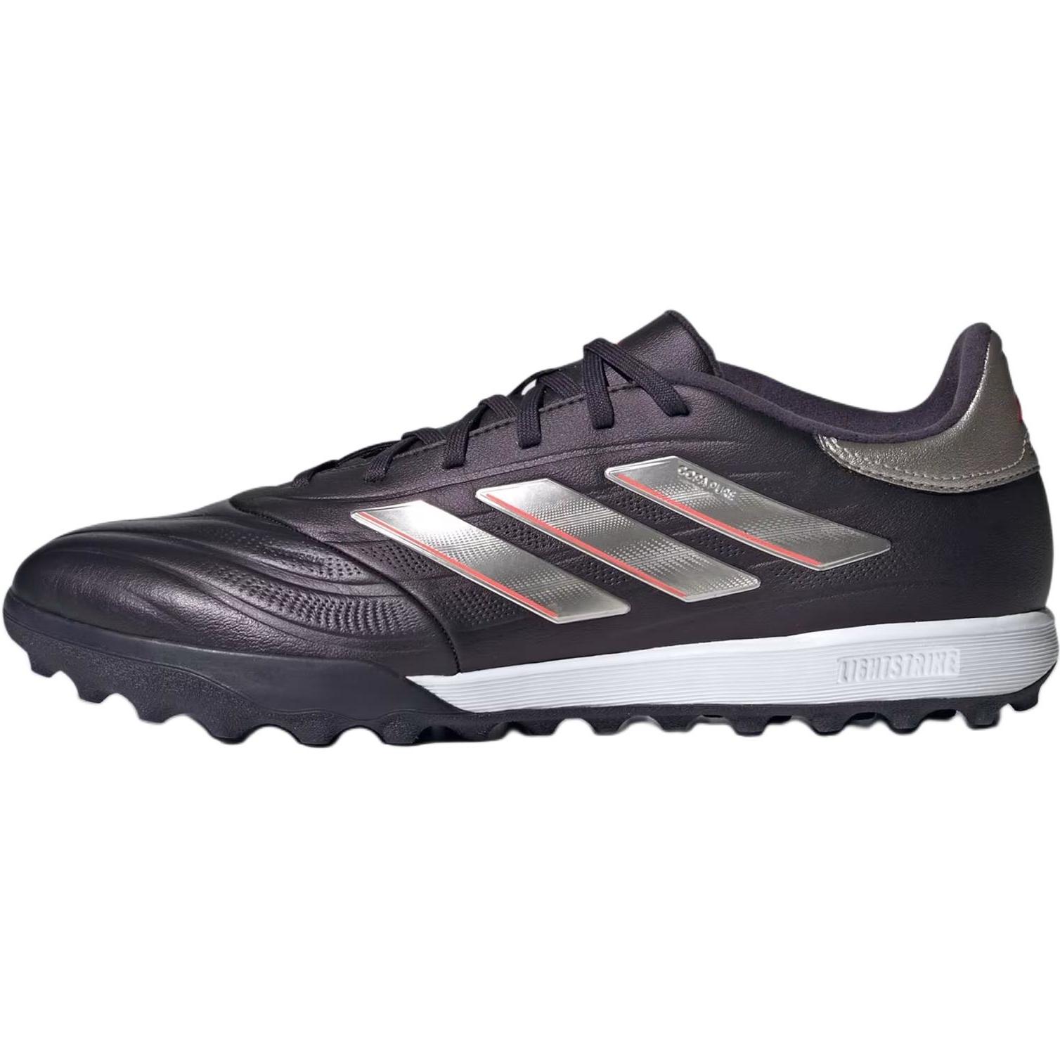 Adidas Copa Pure 2 League TF Aurora Black Purple Silver Soccer Cleats IG8720 40.5
