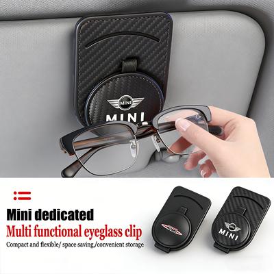 Clip magnético para gafas de sol para parasol de coche BMW MINI John-Cooperworks F54 F55 F56 F57 R53 R54 R55 R50 R51 R52 F60