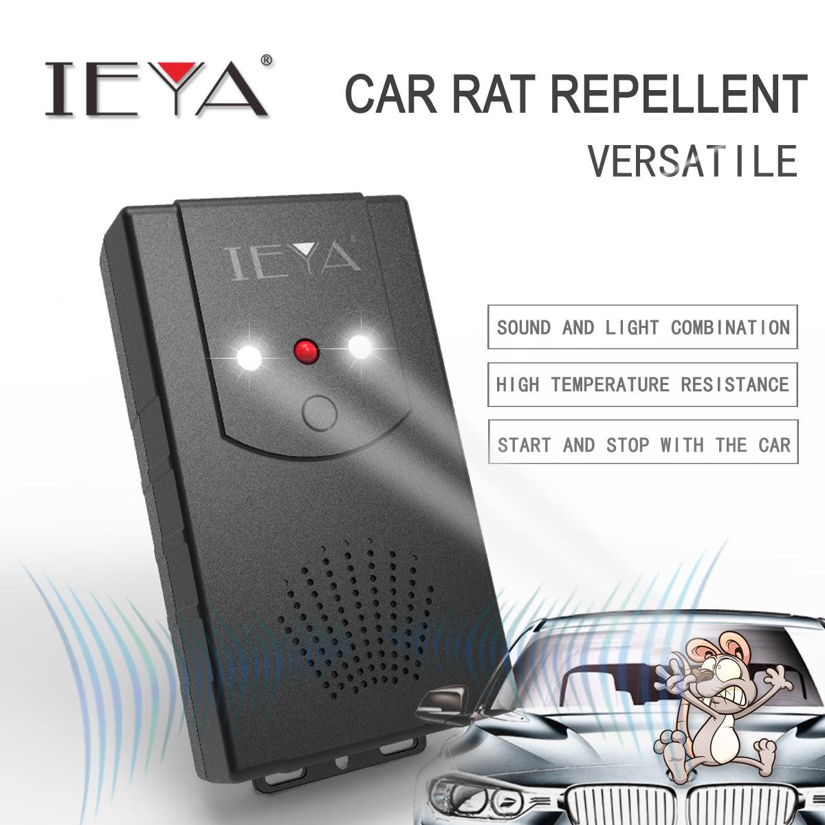 

Микроволновка для автомобиля 3-в-1, отпугиватель электронных мышей для автомобилей и складов Black