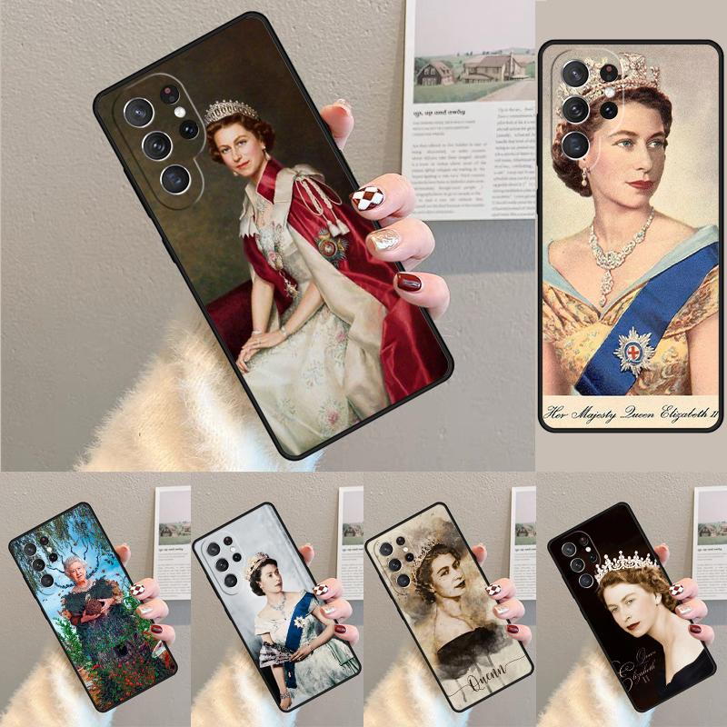 Bc Electrical Appliances England Queen Elizabeth Ii Phone Case For Samsung Galaxy Note 10 Pro S26 Ultra S23 S24 Fe S25 S21 S22 Plus Shockproof Cove