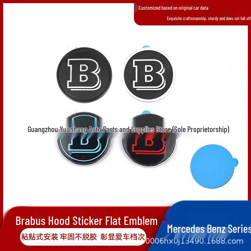 Mercedes Vito V-Class Brabus Hood Emblem 56mm Sticker