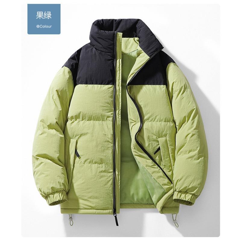 Men's and Women's Winter Cotton-padded Jacket Large Size Couple's Sports Trend Thickened Warm Bread Jacket