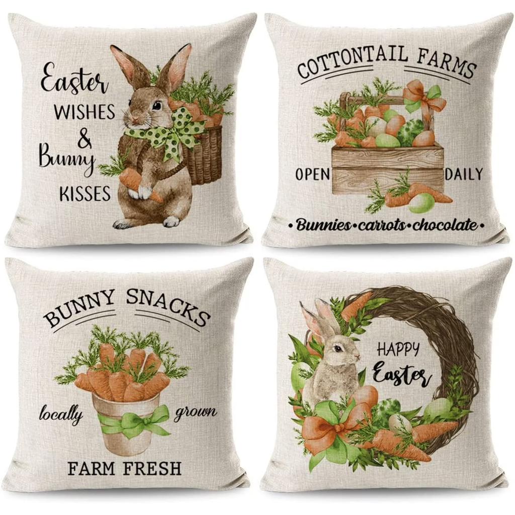 Easter Decoration Pillow Cover Decoration Indoor Atmosphere Decoration