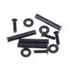 4 Stück/Set Computergehäuselüfter Langschrauben-Kit DIY Modifizierte PC-Kühllüfterschrauben Erhöhte Stabilität Kühllüfter-Montageschrauben