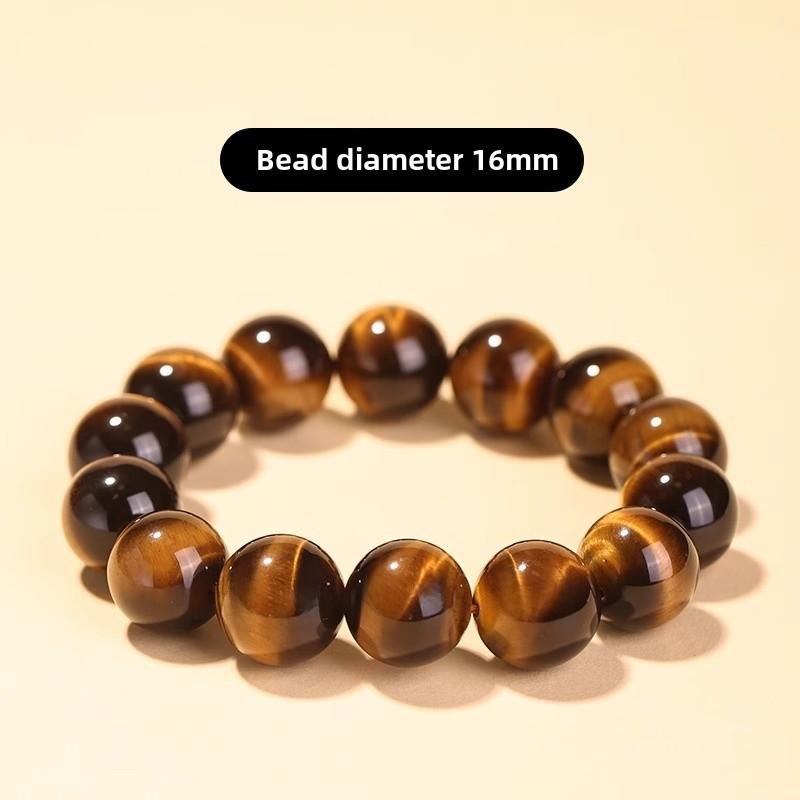 

Браслет из желтого тигрового глаза и камня кошачий глаз - Натуральные кристаллы Ювелирные изделия Горячая распродажа