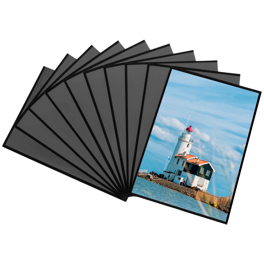 Pvc Magnetic Photo Frame Magnetic Picture Frame Wall Kpop Photocard Holder Display Decor for Wall Window Office Advertise Fridge