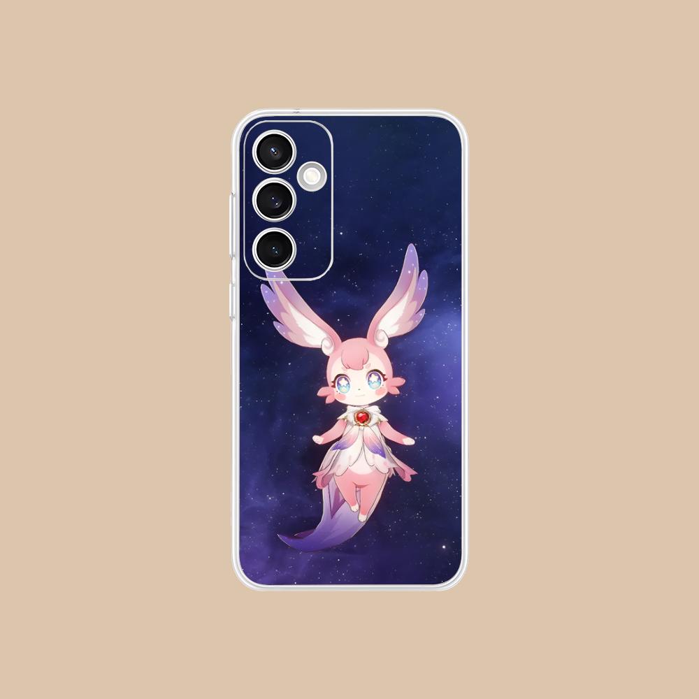 HSR Mem Clear Mobile Phone Case for Samsung Galaxy S25 S24 S23 S22 S21Plus FE Ultra Colorful Cover