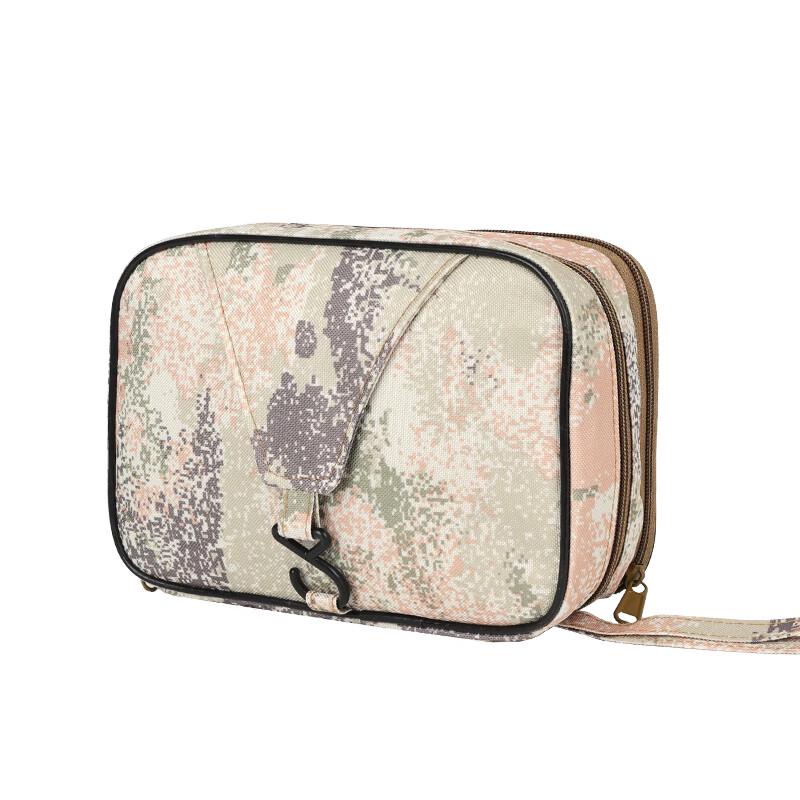 Lanxun Camouflage Dry-Wet Separation Travel Toiletry Bag