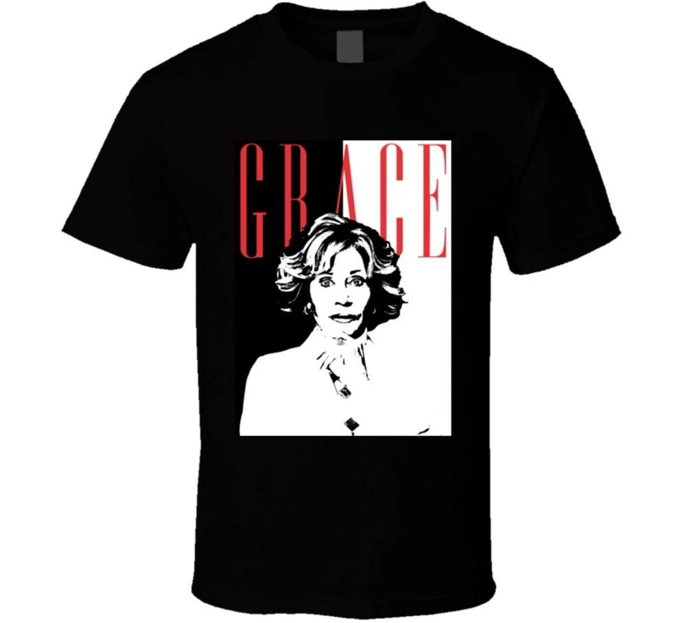 Grace Hanson Grace And Frankie Scarface Parodie T-Shirt
