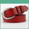 Womens Leather Genuine Waist Belt Alloy Buckle Everyday Casual Wear Decoration