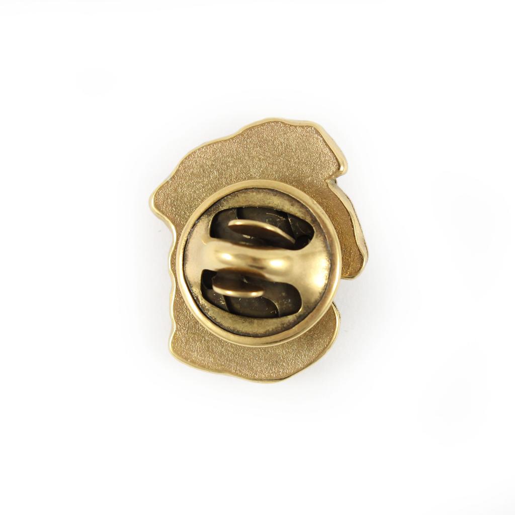 Bullmastiff I - Dog Brooch In Decorative Box, Elegant Gold-plated Pin, Art-Dog Brand Jacket Pin