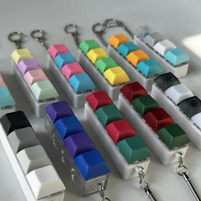 DIY Klávesnice Prstová Klávesnice Krytky Kláves Tlačítko Klikátko Hračka Nová Fidget Přívěsek na Klíče Dospělý