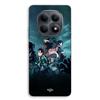 Phone Case - MANIACASE - Xiaomi Redmi Note 15 5G - Silicone TPU - Tanjiro Nezuko Pattern - Black
