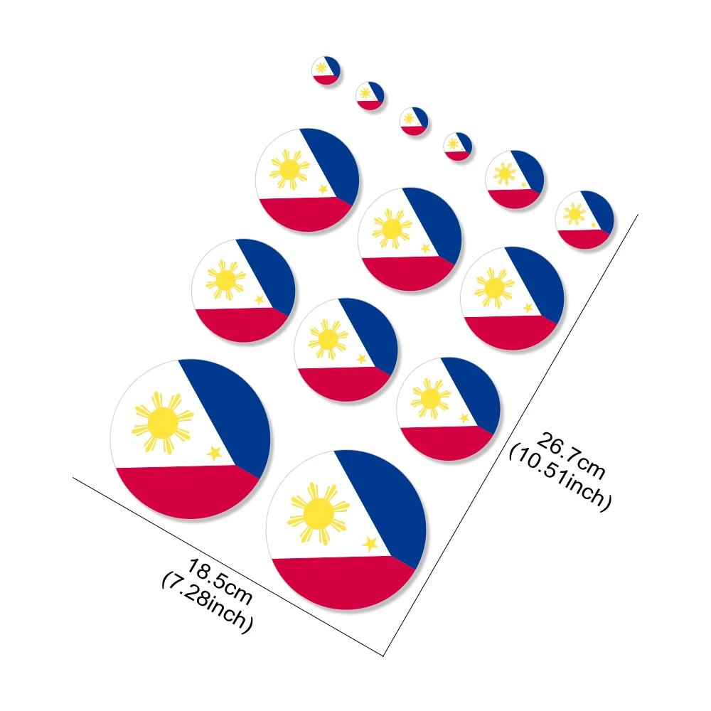 

Автомобильная наклейка Флаг Филиппин Окно Виниловые наклейки Декор Автоаксессуары Для Toyota Mitsubishi Ford Nissan Suzuki Isuzu Hyundai