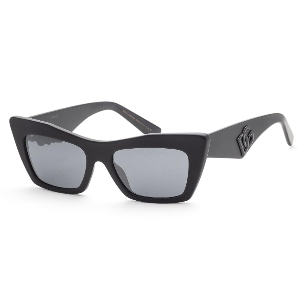 

Dolce Gabbana Женские матовые солнцезащитные очки 53 мм Dg4435 25256G 53 черные