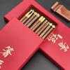 2025 Premium Rosewood Chopstick Set: Luxury Single-Person Lucky Cat Non-Slip Gift Box
