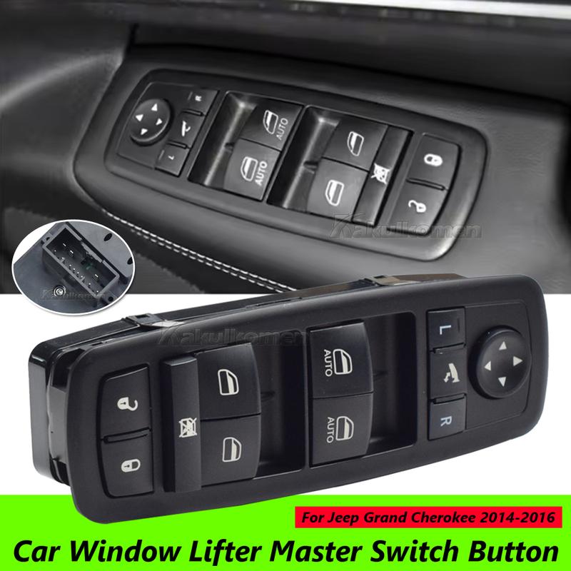 High Quality Electric Control Power Master Window Switch 68184803AC 68184803AA 68184803AB For Jeep Grand Cherokee 2014-2016