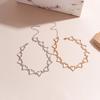 Romantic Heart Chains Chokers Necklace for Women Gold Silver Color Clavicle Chain Necklace Fashion Party Jewelry Gift