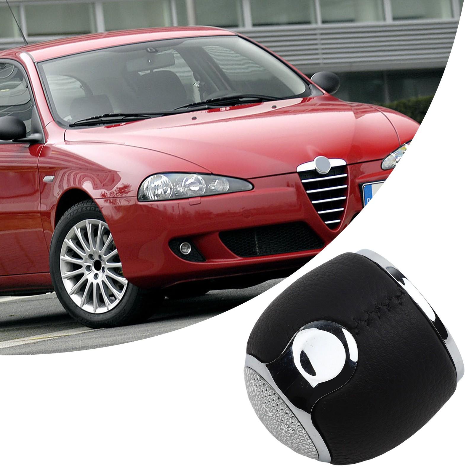 For a Clean Look Dust Proof Design of Gear Shift Knob Fits For Alfa Models 6 speed
