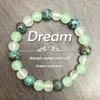 1pc/Triple Lucky Bracelet 8mm Round Stone Beaded Bracelet Jewelry Gift