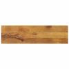 VidaXL Table Top 120x30x2.5cm Rectangular Solid Mango Wood, Wooden Table Top, Coffee Table Top, 371570