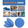 Wax Applicator Pads, 10 Pack Applicator Pad With Finger Pocket, Car Wax Applicator Pad, Foam Pads For Car Cleaning And Detail Polishing Pad