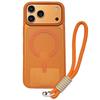 Frosted Magnetic iPhone 17 Pro Case with Lanyard, Compatible with iPhone 11/12/16/17