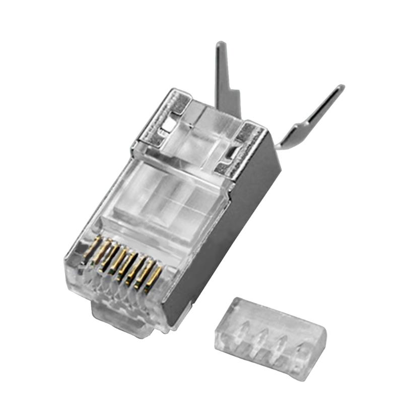 Flammhemmende PVC CAT6A RJ45 Ethernet-Steckverbinder mit verbesserter Kabelidentifizierung und Knickfestigkeit