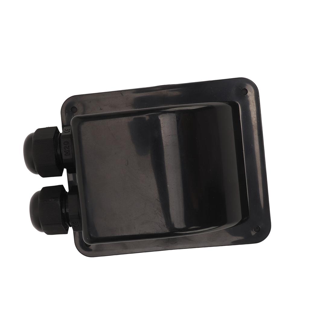 Solar Double Cable Entry Gland Box Rainproof Housing for RV Roof Boat Yacht Camping Travel Panel 6mm²‑12mm²