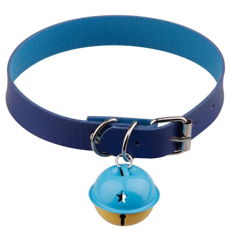 Sexy PU Leather Peach Heart Chain Collar BDSM Bondage Slave Body Harness Necklace Sex Toys for Couple Game