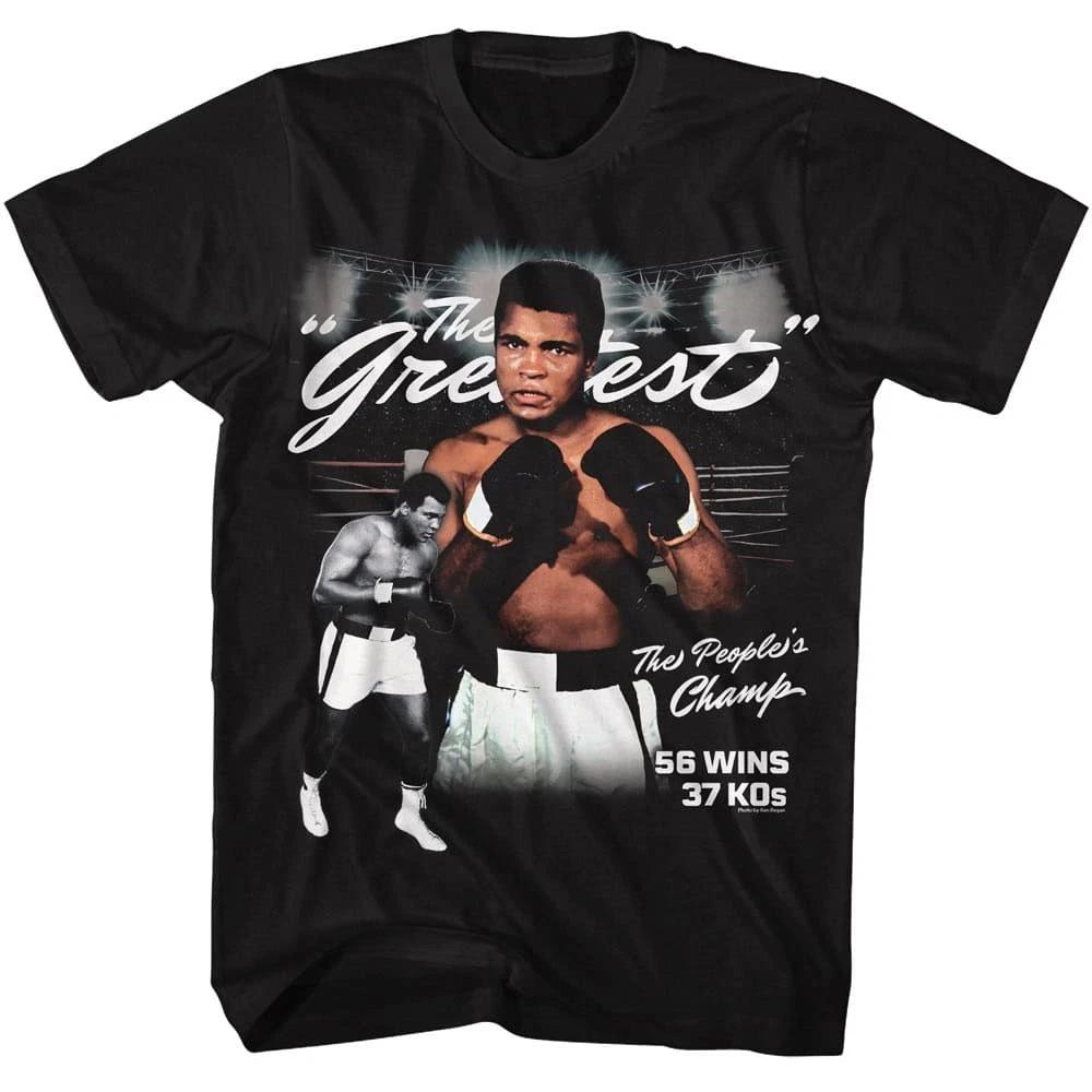 

Muhammad Ali 56 Wins 37 KOs Men s T Shirt S