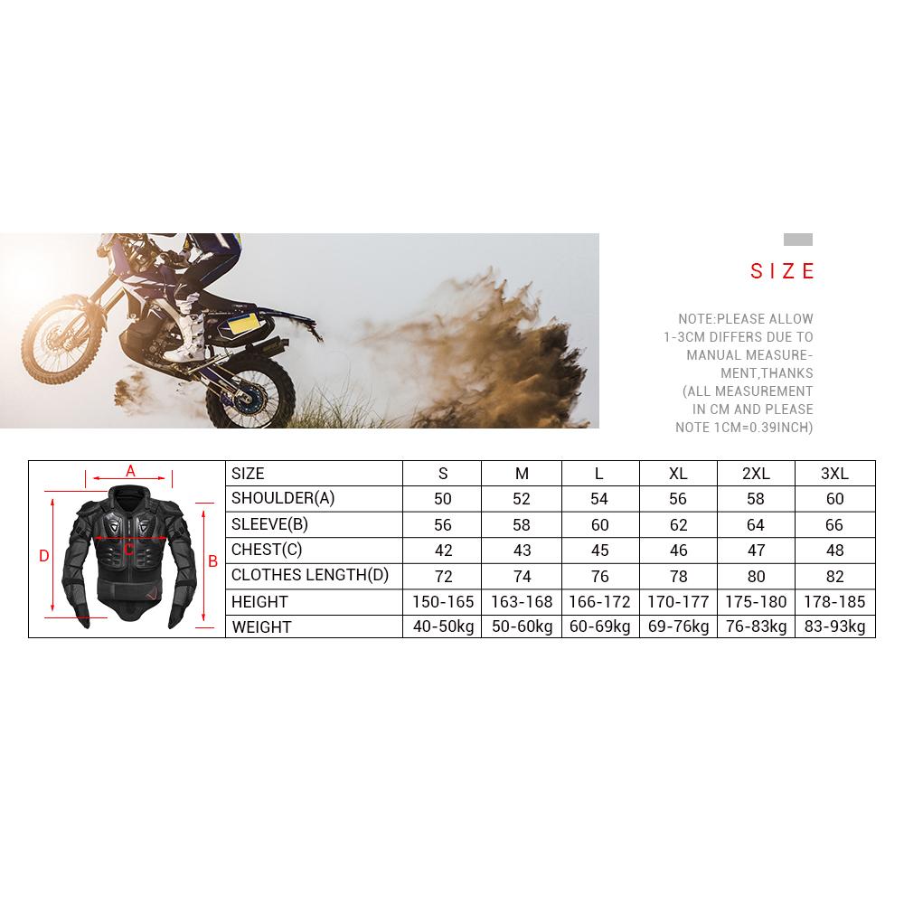 Motorcycle Armor Anti Fall Anti-collision Breathable Off-road Riding Armor Off-road Motorcycle Armor With Neck Protection